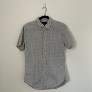 Bonobos Stretch Riviera Short Sleeve Shirt - Small Slim Fit